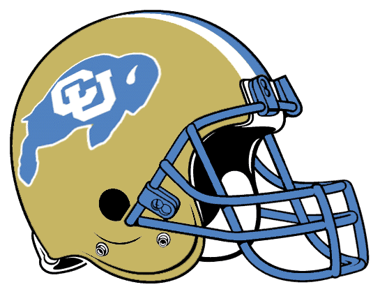 Colorado Buffaloes 1981-1984 Helmet Logo diy DTF decal sticker